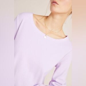 J Jill Pure Jill Elliptical Layered Top in Lavender size XS